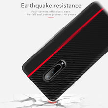 Load image into Gallery viewer, Frosted Carbon Fiber PU Leather Protective Case - OnePlus
