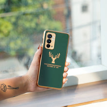 Load image into Gallery viewer, OnePlus 9RT Electroplating Reindeer Pattern Glass Case
