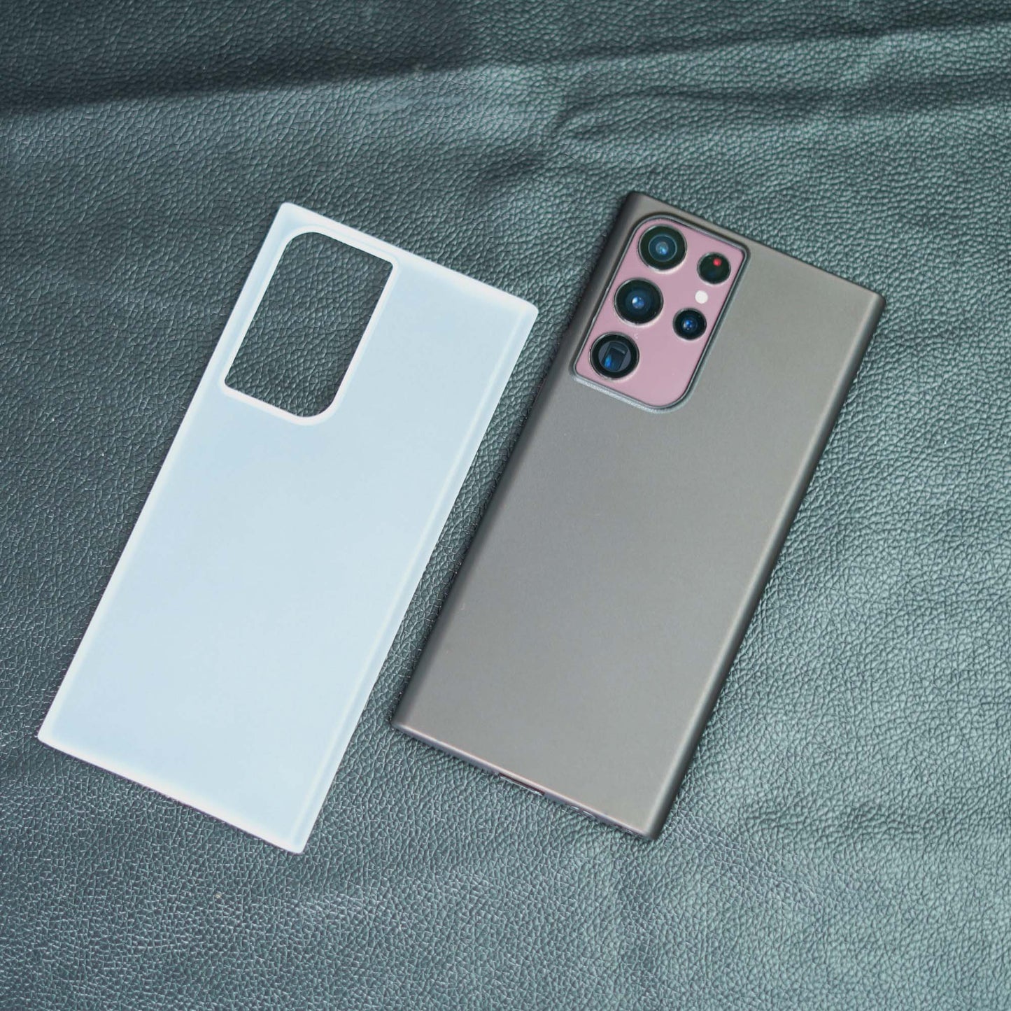 Galaxy S21 Ultra Anti-fingerprint Paper Back Case