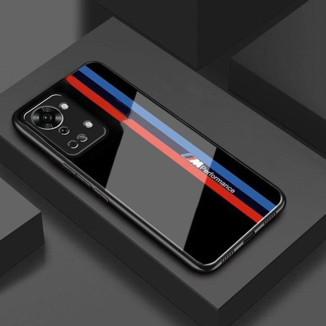 Shiny Superior BMW Glass Case - OnePlus