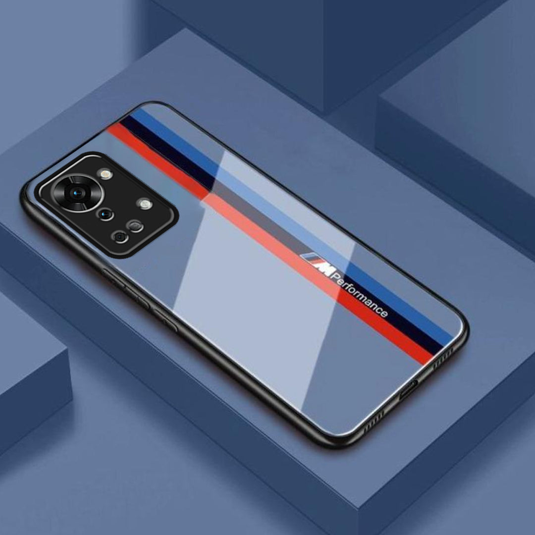 Shiny Superior BMW Glass Case - OnePlus
