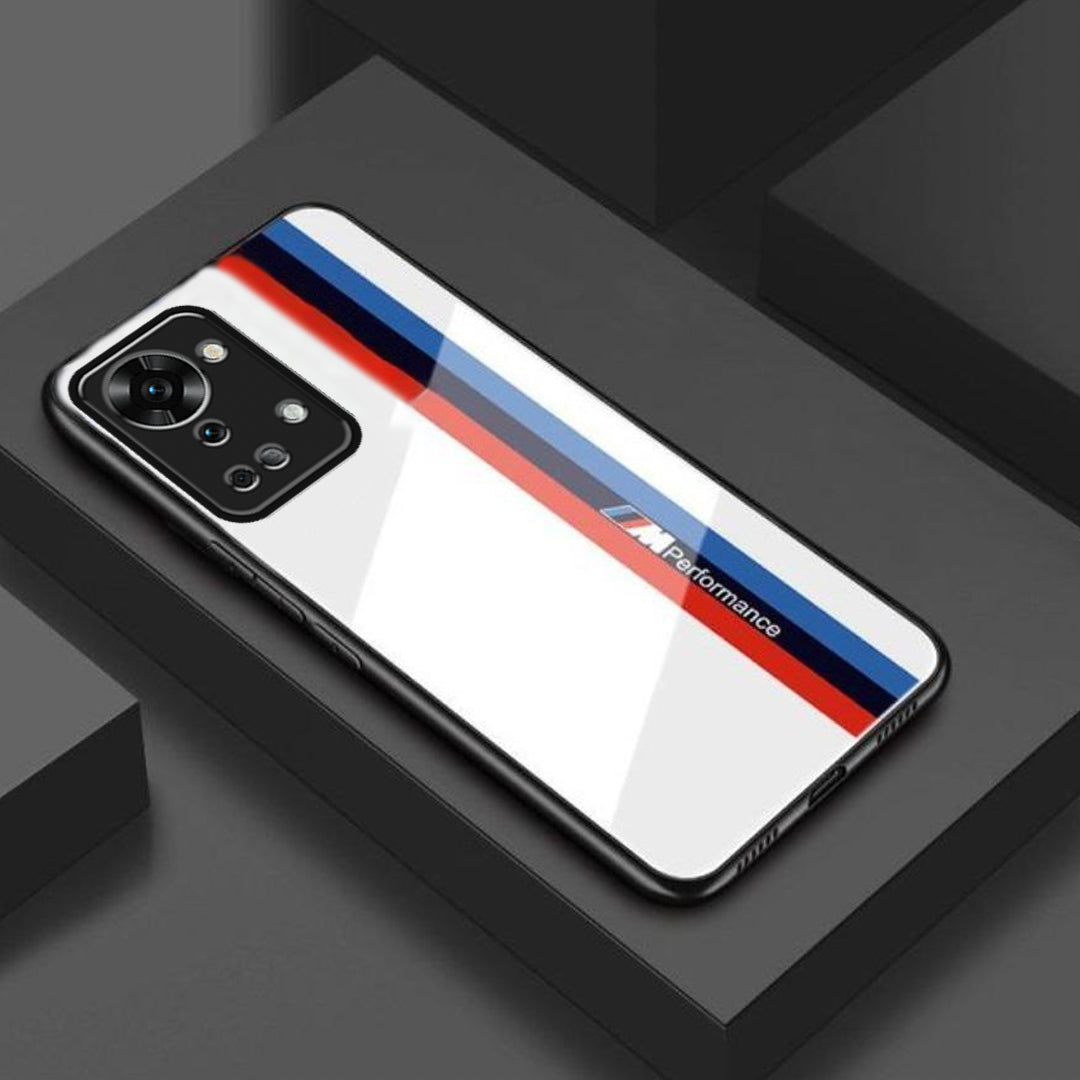 Shiny Superior BMW Glass Case - OnePlus
