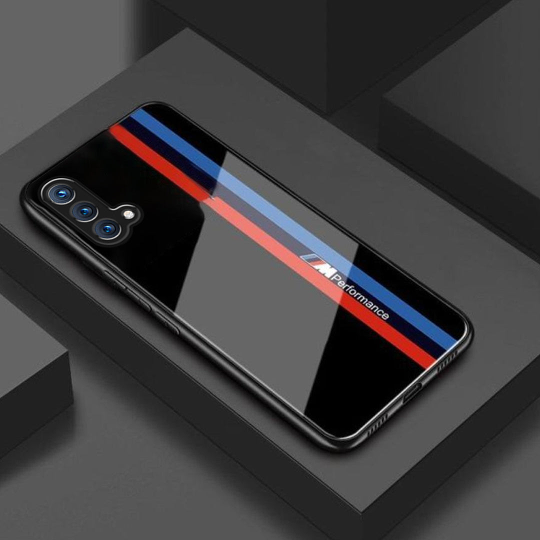 Shiny Superior BMW Glass Case - OnePlus