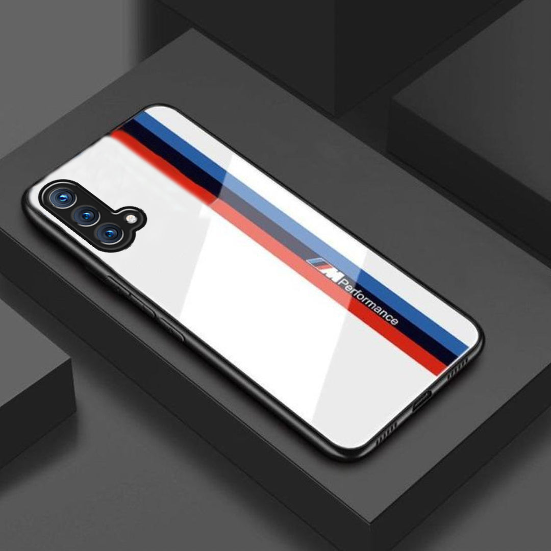 Shiny Superior BMW Glass Case - OnePlus