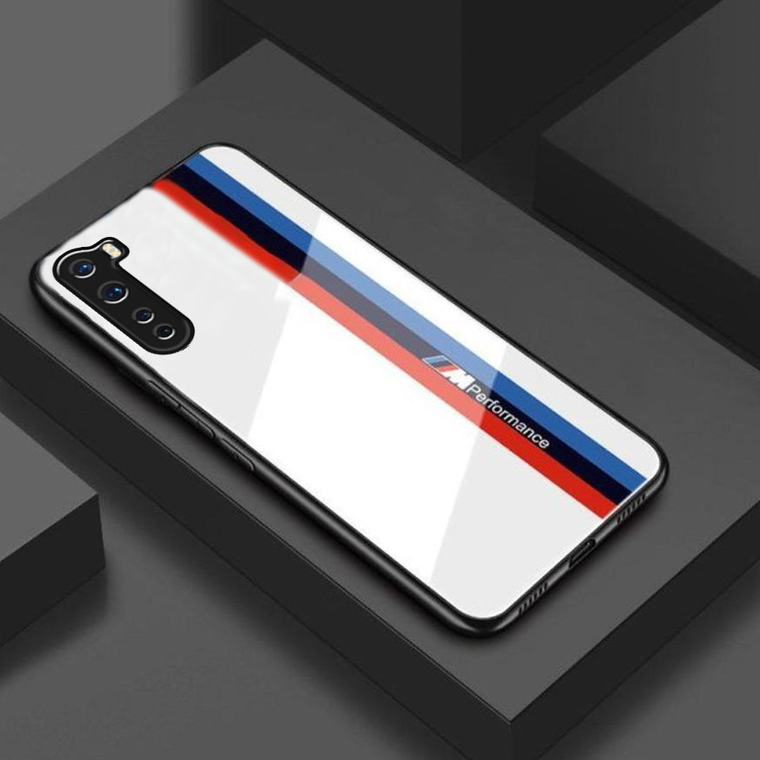 Shiny Superior BMW Glass Case - OnePlus