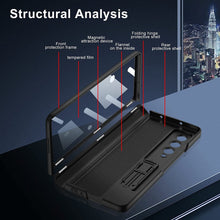 Load image into Gallery viewer, Galaxy Z Fold4 Bumper Protection Case With Kickstand
