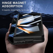 Load image into Gallery viewer, Galaxy Z Fold4 Bumper Protection Case With Kickstand
