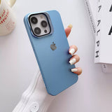 Clear Camera Protector Hidden Stand Logo Case-iPhone