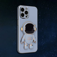 Load image into Gallery viewer, iPhone 14 Series Luxurious Astronaut Bracket Case
