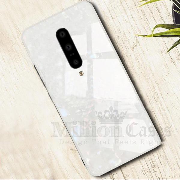 OnePlus 7 Pro Dream Shell Series Textured Marble Case
