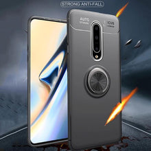 Load image into Gallery viewer, OnePlus 7/7 Pro Metallic Finger Ring Holder Matte Case
