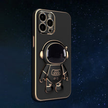 Load image into Gallery viewer, iPhone 14 Series Luxurious Astronaut Bracket Case

