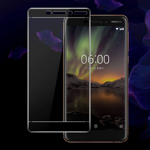 Load image into Gallery viewer, Nokia 6.1 Original 5D Tempered Glass Screen Protector
