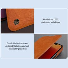 Load image into Gallery viewer, iPhone 13 Pro Max Camera Protection Leather Flip Case
