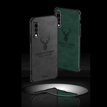 Load image into Gallery viewer, Galaxy A70 Shockproof Deer Leather Texture Case
