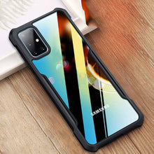 Load image into Gallery viewer, Galaxy A71 Shockproof Transparent Back Eagle Case
