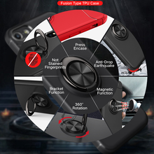 Load image into Gallery viewer, OnePlus 7 Metallic Finger Ring Holder Matte Case
