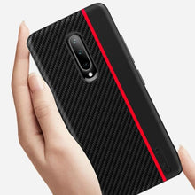 Load image into Gallery viewer, Frosted Carbon Fiber PU Leather Protective Case - OnePlus
