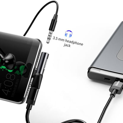 Baseus ® 2 in 1 Charger and Audio Splitter