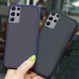 Galaxy S21 Ultra Shockproof Matte Finish Case