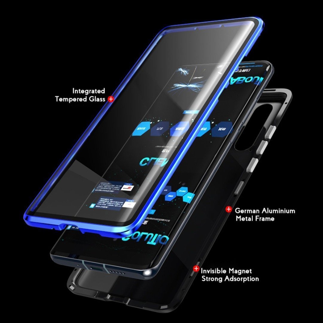 Samsung Galaxy Note Series (Front+ Back) Glass Magnetic Case