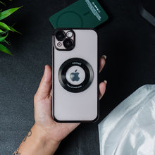 Load image into Gallery viewer, CD Pattern Magnetic Transparent Case - iPhone
