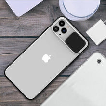Load image into Gallery viewer, iPhone 11 Pro Max Camera Lens Slide Protection Matte Case
