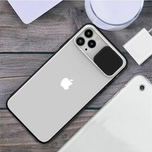 Load image into Gallery viewer, iPhone 11 Camera Lens Slide Protection Matte Case
