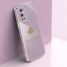 Load image into Gallery viewer, OnePlus 9 Pro Electroplating Mapple Leaf Soft Case
