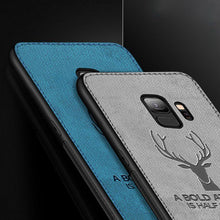 Load image into Gallery viewer, Galaxy J8 Deer Pattern Inspirational Soft Case
