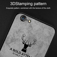 Load image into Gallery viewer, iPhone 8 Deer Pattern Inspirational Soft Case

