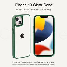 Load image into Gallery viewer, Transparent Acrylic Metal Lens Camera Case
