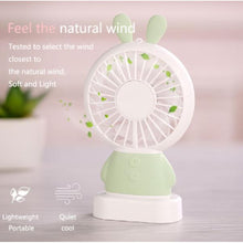 Load image into Gallery viewer, Mini Hand Sized Portable Cooling Fan
