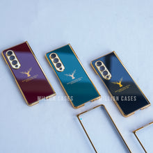 Load image into Gallery viewer, Galaxy Z Fold4 Deer Pattern Inspirational Glass Case
