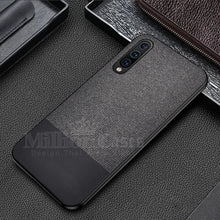 Load image into Gallery viewer, Galaxy A70 Two-tone Leather Textured Matte Case
