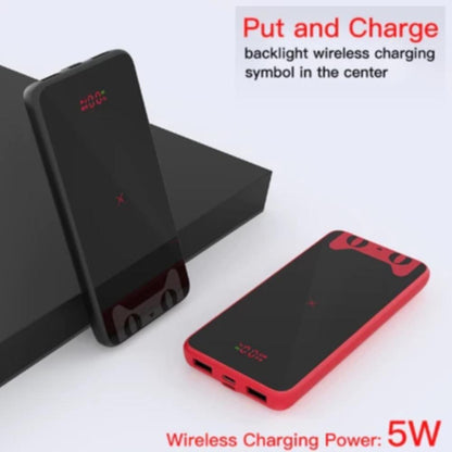 Baseus ®10000 mAh Powerbank and Wireless Charger With Cat Print