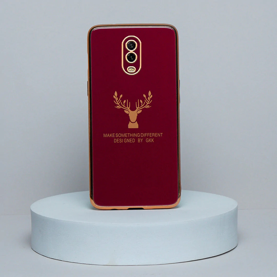 OnePlus 6T Reindeer Pattern Glass Case