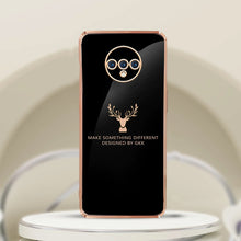 Load image into Gallery viewer, OnePlus 7T Electroplating Reindeer Pattern Glass Case
