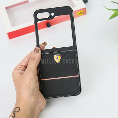 Galaxy Z Flip5 Redefined Premium Leather Case