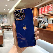 Load image into Gallery viewer, iPhone 13 Series Soft Plating Camera Protection Case
