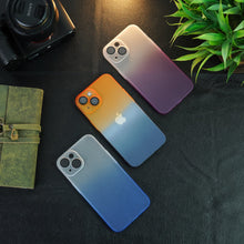 Load image into Gallery viewer, iPhone 14 Pro Frosted Matte Gradient Back Case
