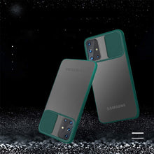 Load image into Gallery viewer, Galaxy A51 Camera Lens Slide Protection Matte Case
