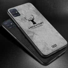 Load image into Gallery viewer, Galaxy A71 Deer Pattern Inspirational Soft Case
