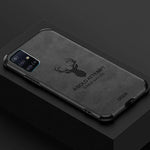 Galaxy M31s Shockproof Deer Leather Texture Case