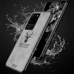 Galaxy S20 Ultra Deer Pattern Inspirational Soft Case (2-in-1 Combo)