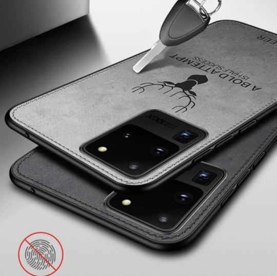 Galaxy S20 Ultra (2 in 1 Combo) Deer Case + Earphones