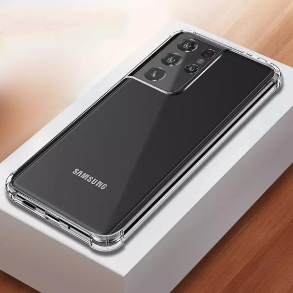 Galaxy S21 Ultra Anti-Knock TPU Transparent Case