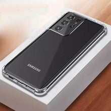 Load image into Gallery viewer, Galaxy S21 Ultra Anti-Knock TPU Transparent Case
