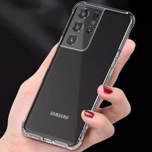 Load image into Gallery viewer, Galaxy S21 Ultra Anti-Knock TPU Transparent Case
