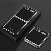 Load image into Gallery viewer, Galaxy Z Flip Business Leather Pattern Case
